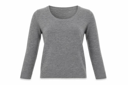 Womens UK Size 14 Papaya Grey Pullover Jumper