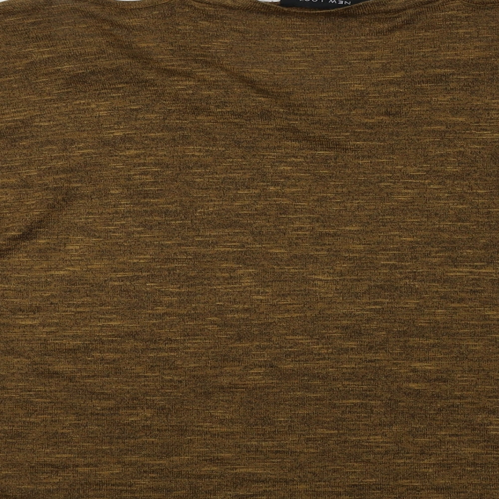 Womens UK Size S New Look Brown Pullover Jumper