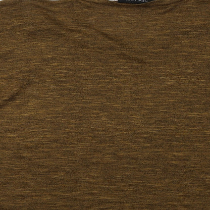 Womens UK Size S New Look Brown Pullover Jumper