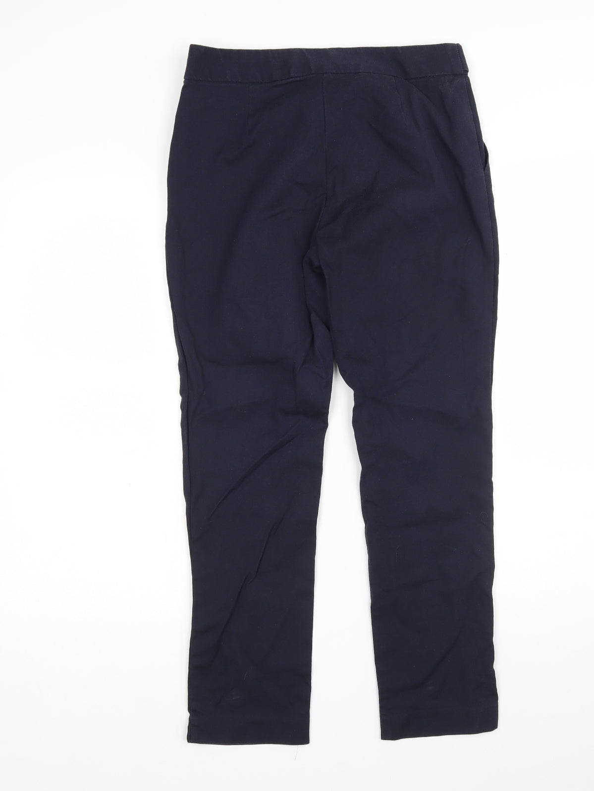 F&F Womens Blue  Viscose Trousers  Size 8 L27 in Regular