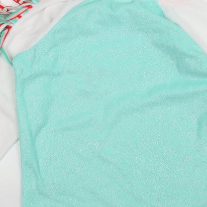 Cat & Jack Girls Multicoloured  Polyester Top Pyjama Top Size 11 Years   - Unicorn