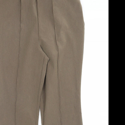 Womens UK Size 10 Julipa Regular Fit  Brown Trousers