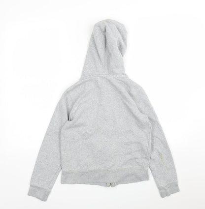 Gap Girls Grey  Cotton Full Zip Hoodie Size 12-13 Years