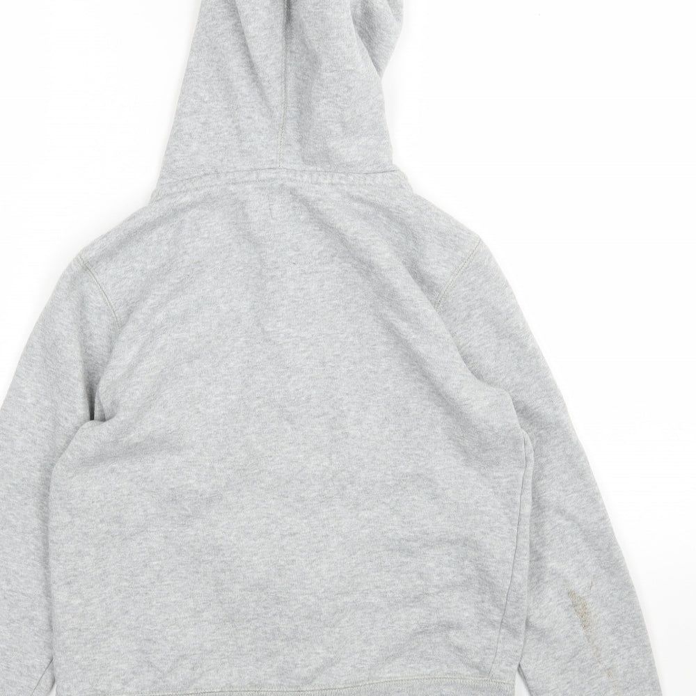 Gap Girls Grey  Cotton Full Zip Hoodie Size 12-13 Years