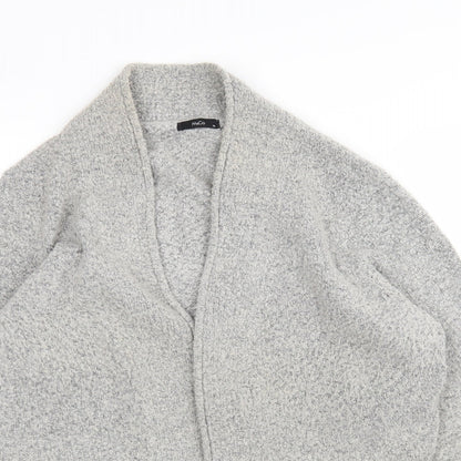 Womens UK Size 16 M&Co Grey Wrap Jumper