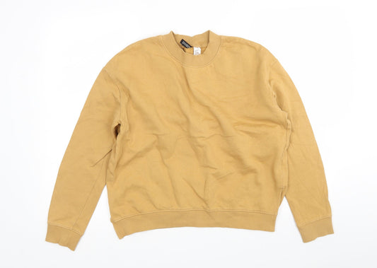 Womens UK Size M H&M Brown Pullover Jumper