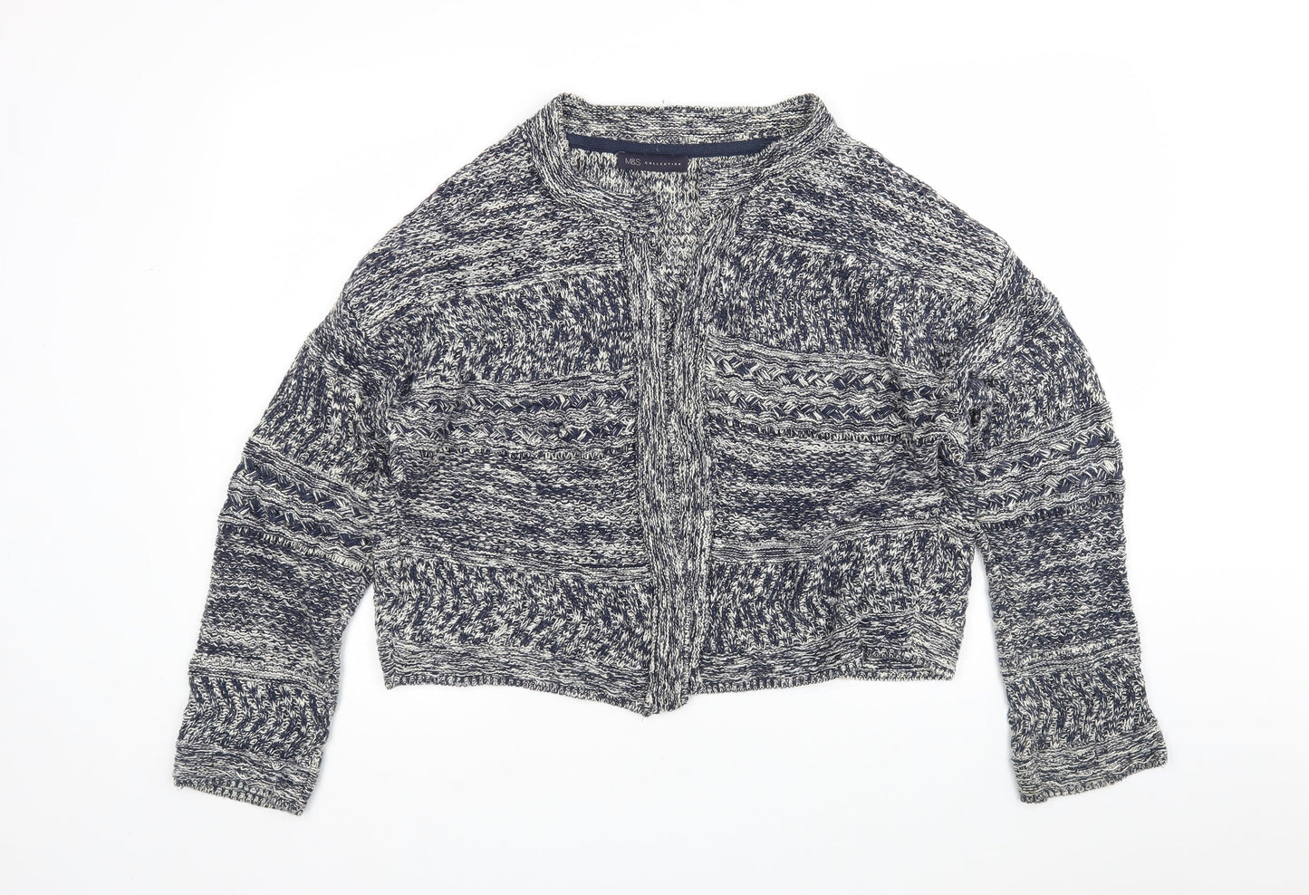 Womens UK Size L M&S Multicoloured Cardigan Jumper