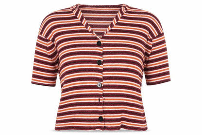 Womens UK Size S New Look Multicoloured Cardigan Jumper