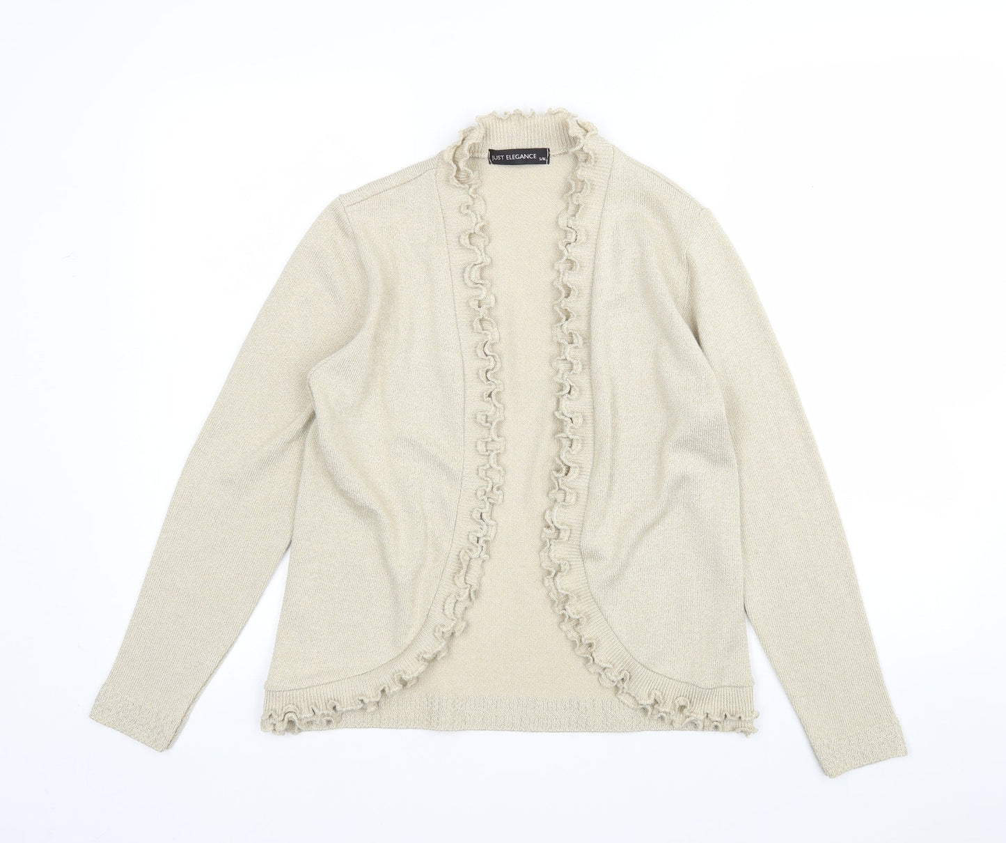 Womens UK Size S Just Elegance Beige Cardigan Jumper