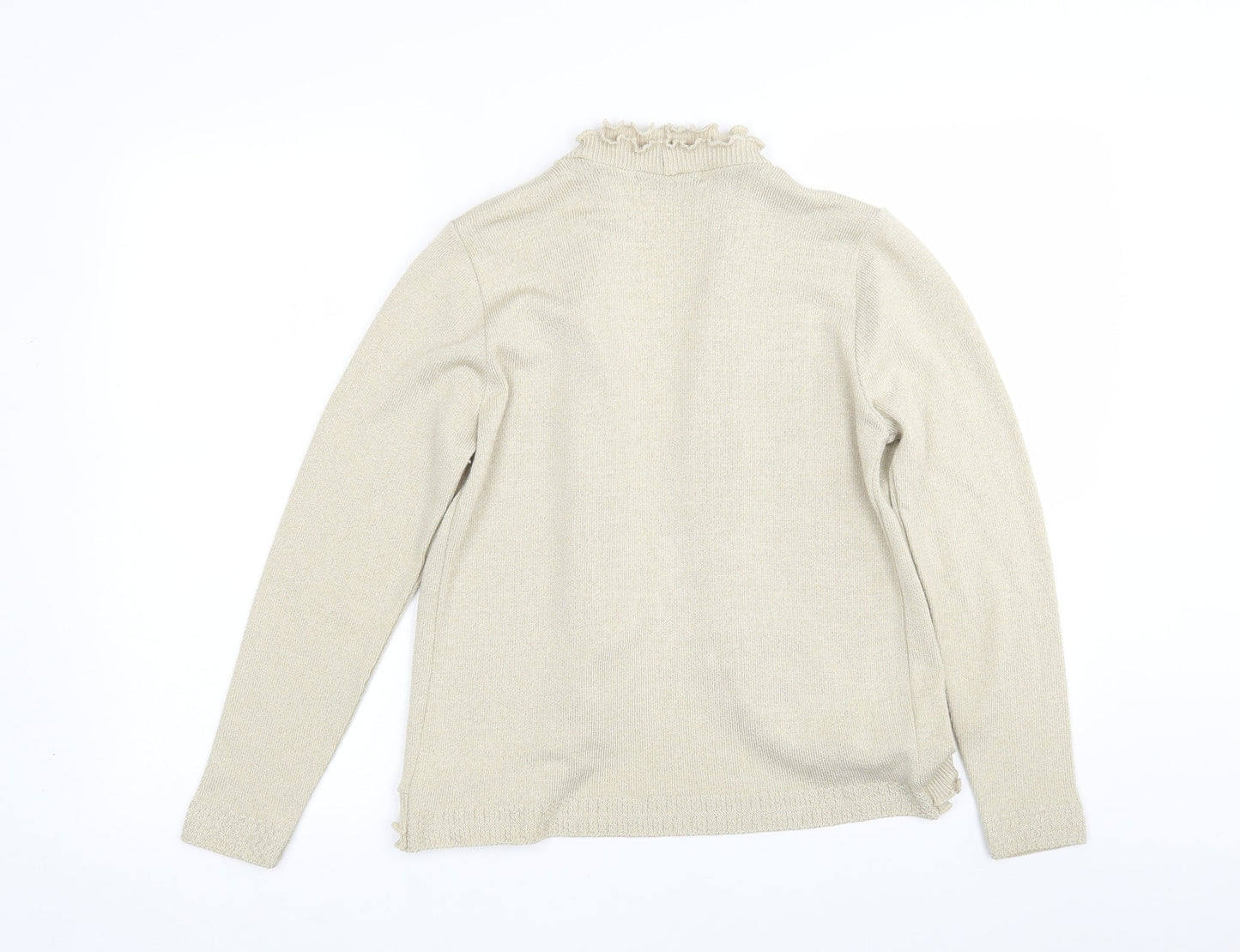 Womens UK Size S Just Elegance Beige Cardigan Jumper