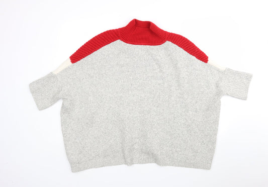 Womens UK Size M M&S Multicoloured Pullover Jumper