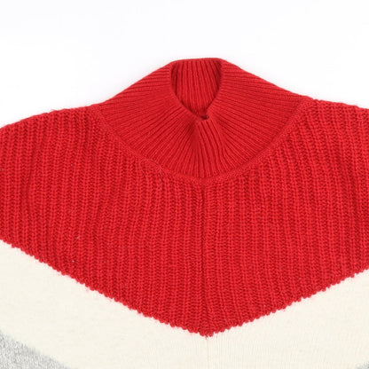 Womens UK Size M M&S Multicoloured Pullover Jumper