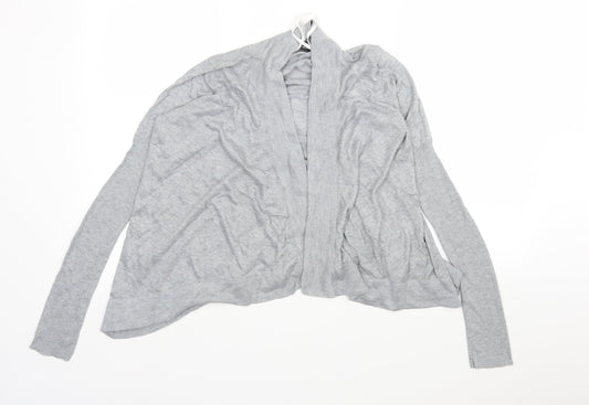 Womens UK Size 8 Dorothy Perkins Grey Cardigan Jumper