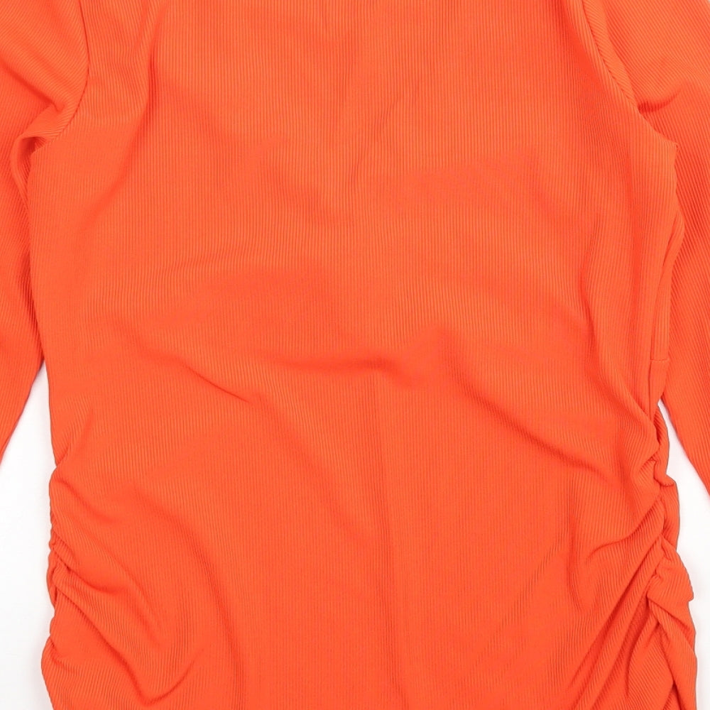 Womens UK Size S Blooming Marvellous Orange Basic Blouse