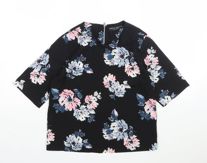 Womens UK Size 8 Dorothy Perkins Multicoloured Basic Blouse