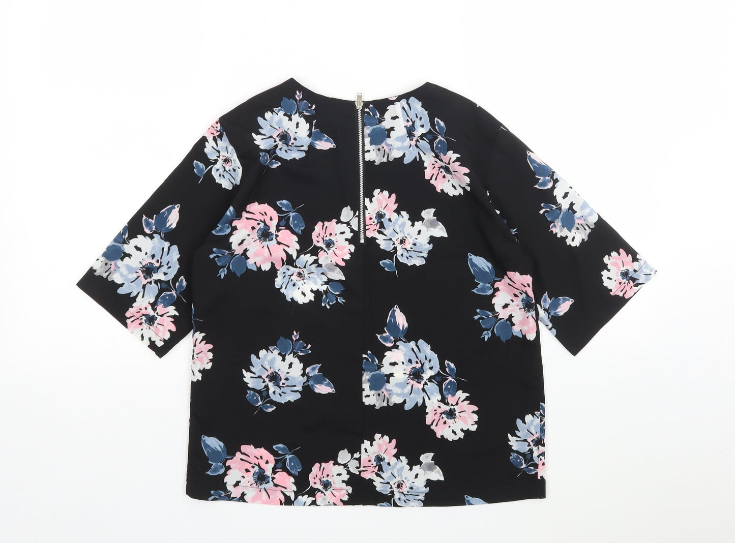 Womens UK Size 8 Dorothy Perkins Multicoloured Basic Blouse