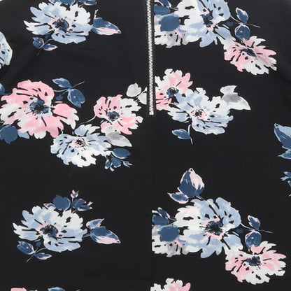 Womens UK Size 8 Dorothy Perkins Multicoloured Basic Blouse
