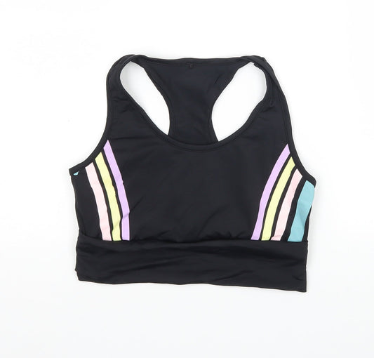 Primark Mens Multicoloured  Polyamide Cropped Tank Size S Round Neck