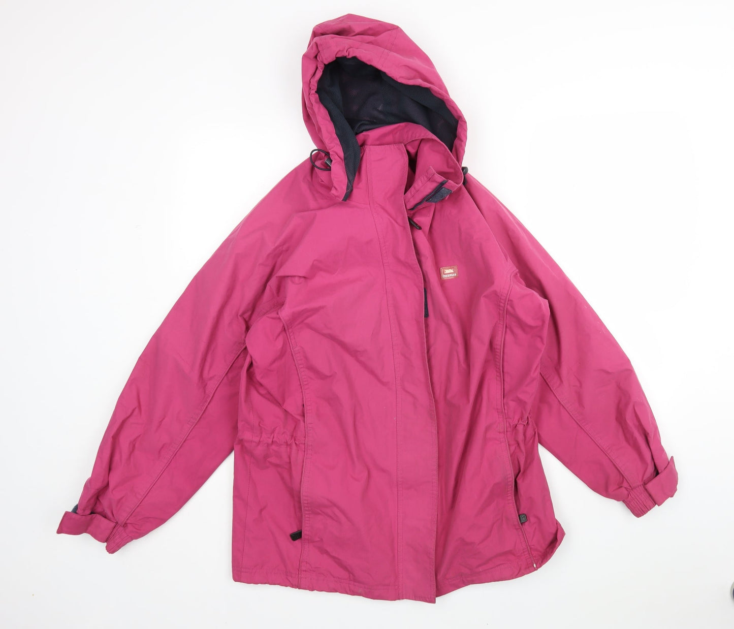 Womens UK Size M Trespass Pink Rain Coat