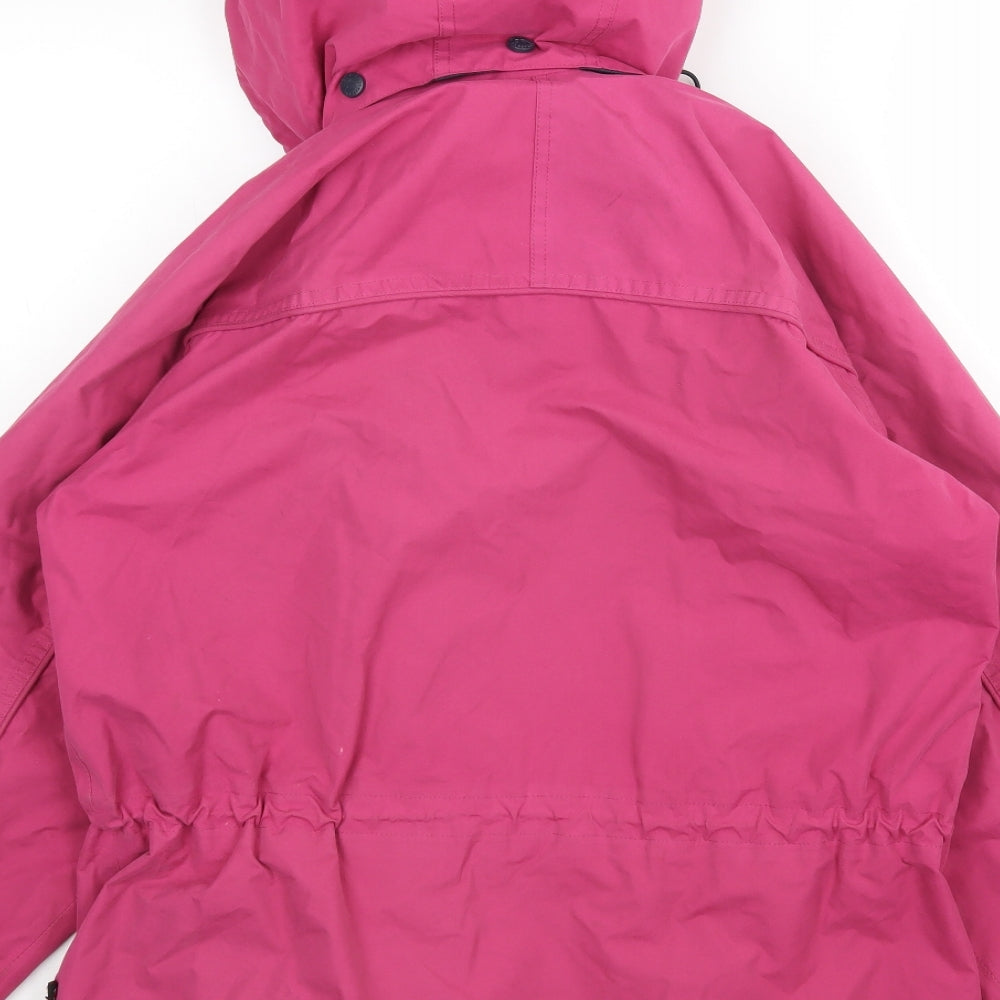 Womens UK Size M Trespass Pink Rain Coat