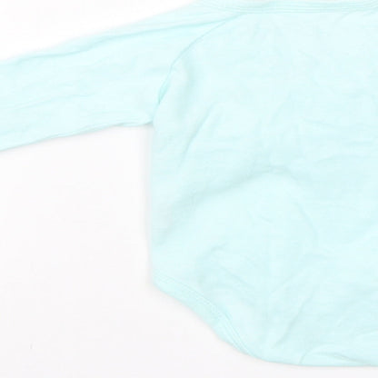 ZY Baby Green  Cotton Romper One-Piece Size 3-6 Months