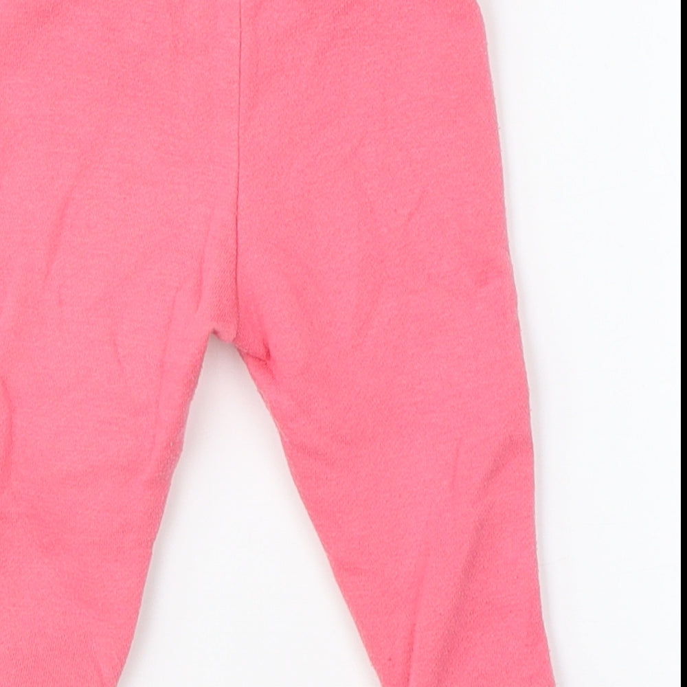Disney Girls Pink  Polyester  Pyjama Pants Size 3-6 Months   - disney minnie mouse