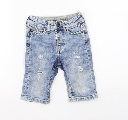 Denim Co Boys Blue  Cotton Skinny Jeans Size 2-3 Years  Regular
