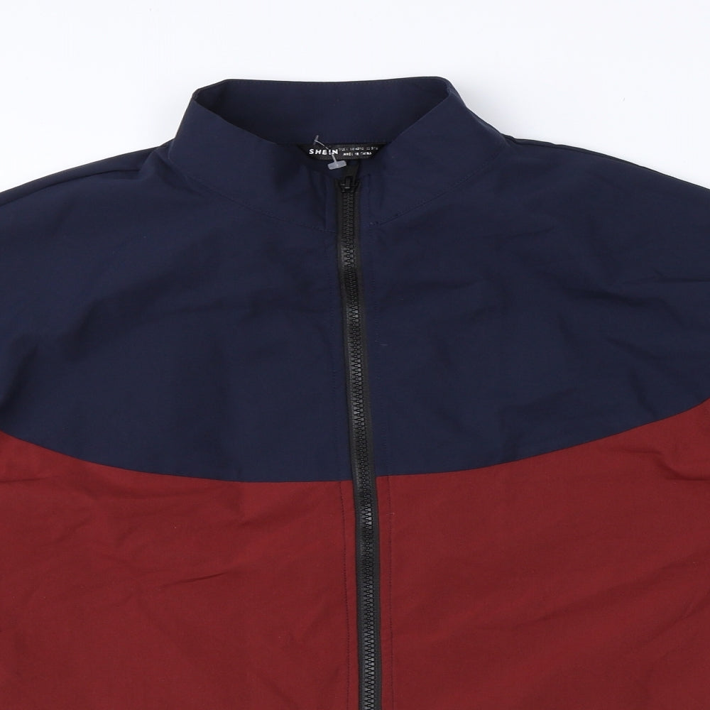 SheIn Womens Multicoloured   Jacket  Size L  Zip