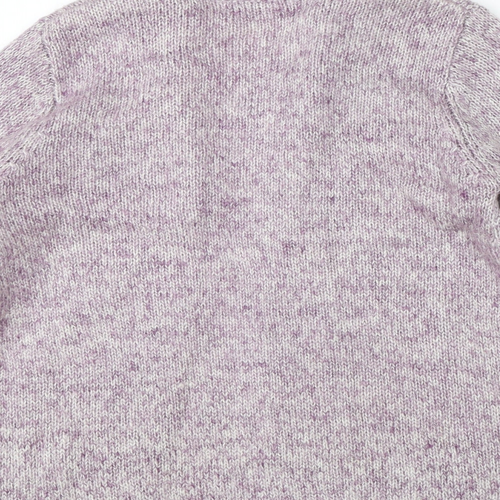 Womens UK Size S Bonmarche Purple Pullover Jumper