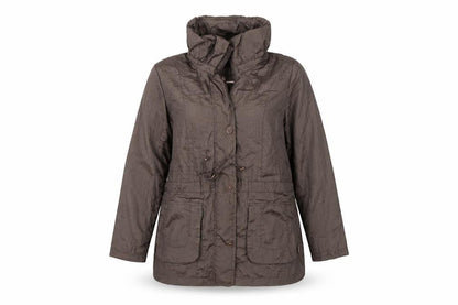 Womens UK Size 16 BM Brown Overcoat