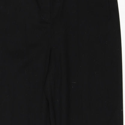 Womens UK Size 14 NEXT Regular Fit Dress Pants Black Trousers