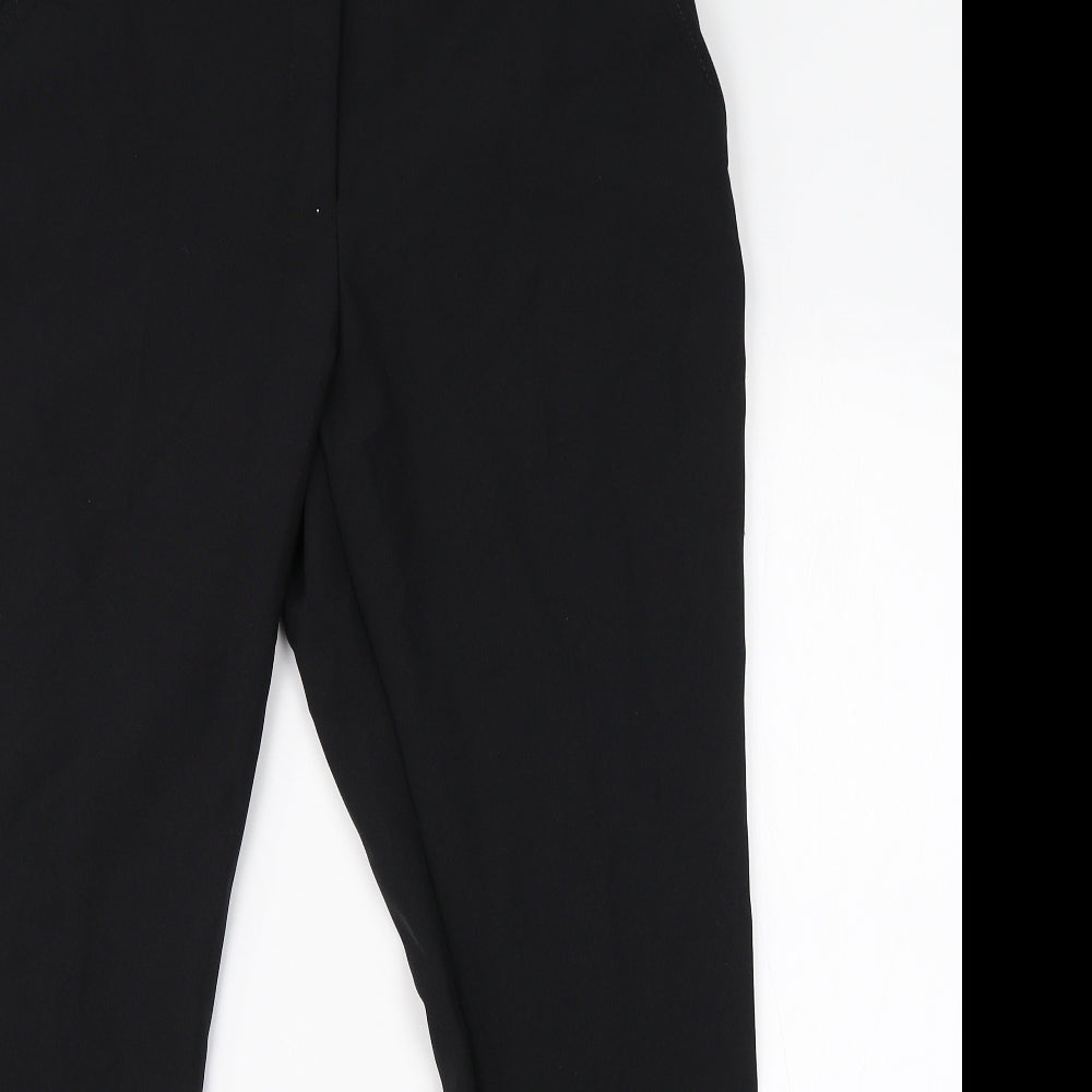 Womens UK Size 12 Atmosphere Regular Fit Dress Pants Black Trousers