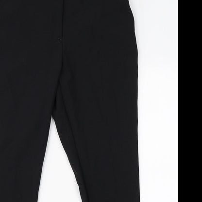 Womens UK Size 12 Atmosphere Regular Fit Dress Pants Black Trousers