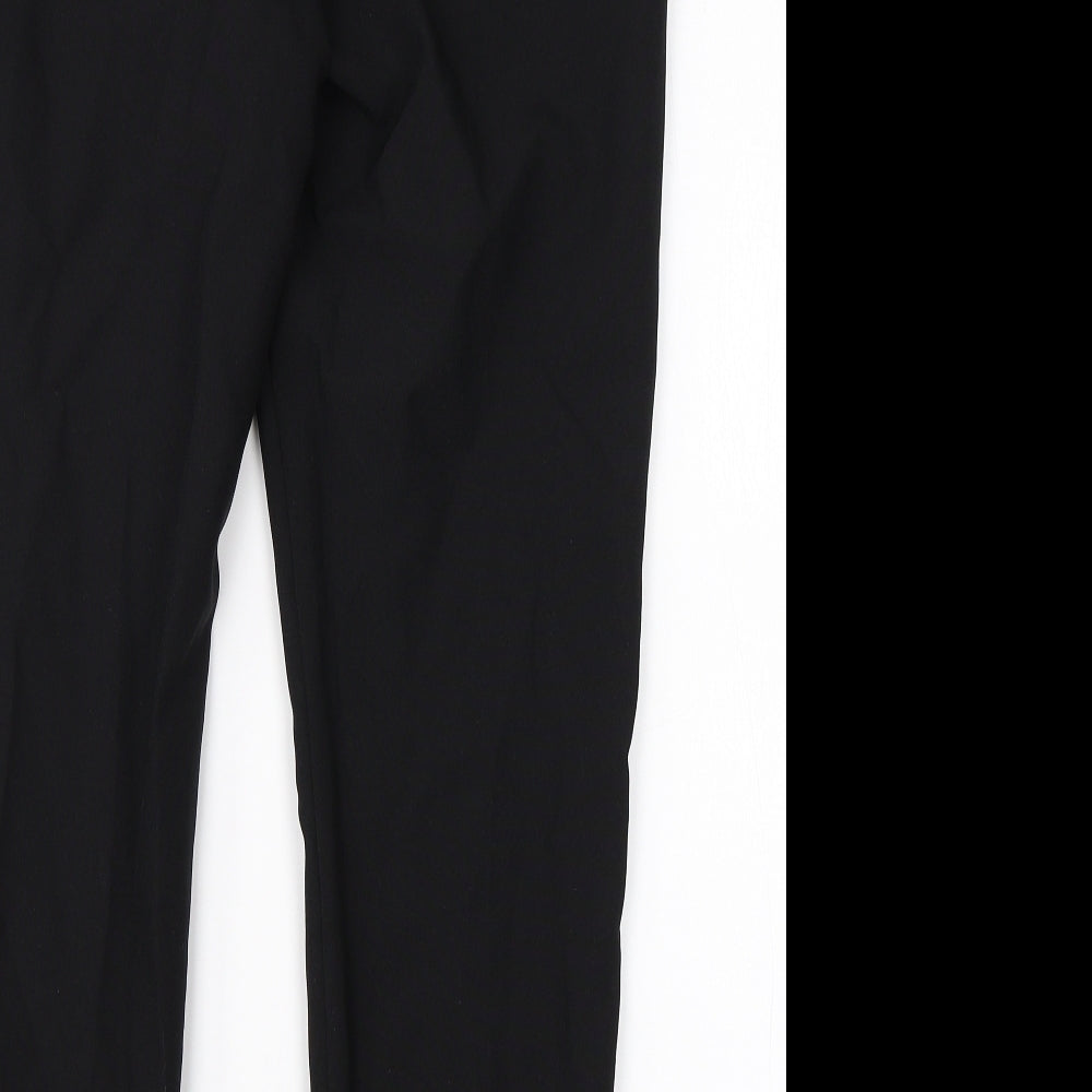 Womens UK Size 12 Atmosphere Regular Fit Dress Pants Black Trousers