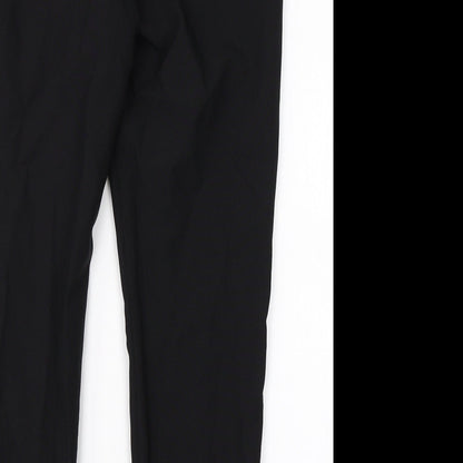 Womens UK Size 12 Atmosphere Regular Fit Dress Pants Black Trousers