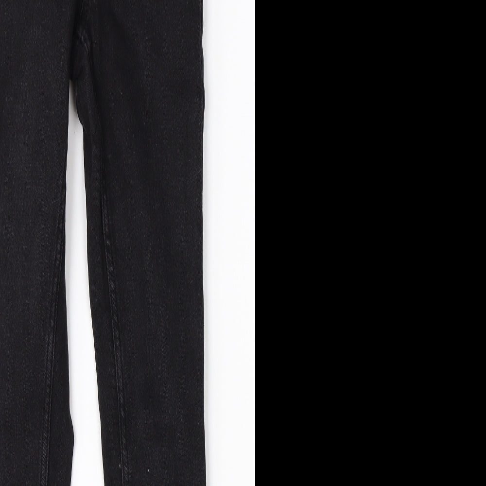New Look Womens Black  Cotton Skinny Jeans Size 8 L26 in Regular