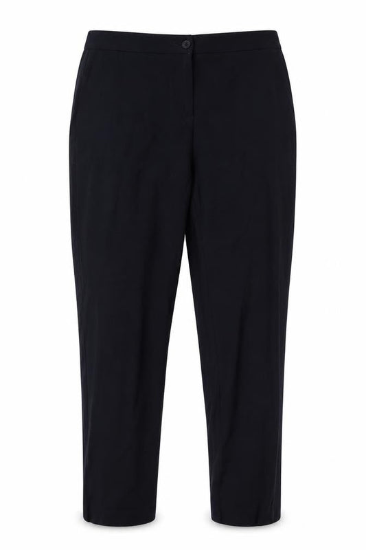 Womens UK Size 16 Isle Regular Fit Dress Pants Blue Trousers
