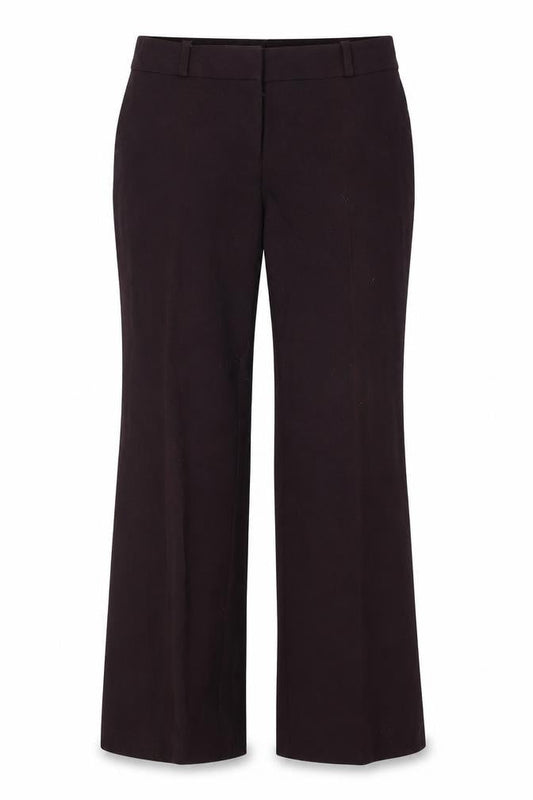 Womens UK Size 12 M&Co Regular Fit Dress Pants Purple Trousers