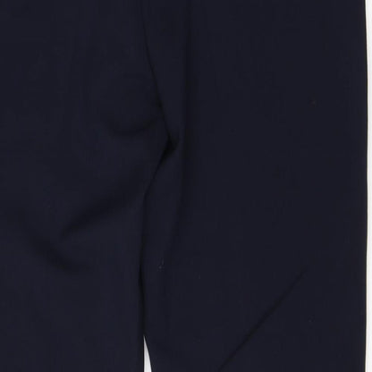 Womens UK Size 14 Debenhams Regular Fit Dress Pants Black Trousers