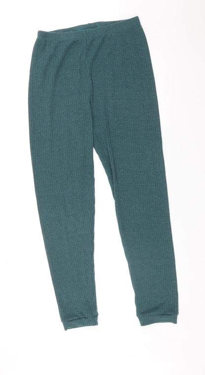 Womens UK Size L Preworn Regular Fit Jogger Grey Trousers