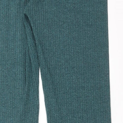 Womens UK Size L Preworn Regular Fit Jogger Grey Trousers