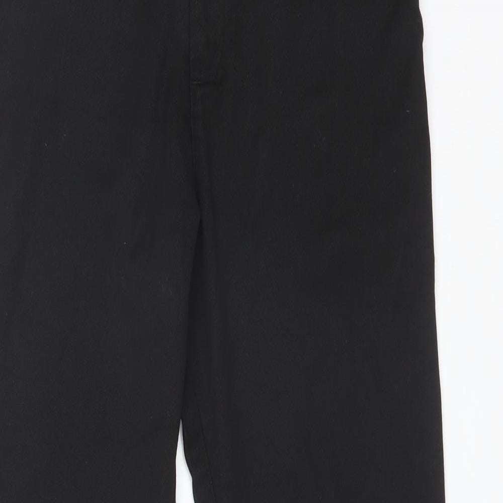 George Boys Black  Polyester Dress Pants Trousers Size 11-12 Years  Regular