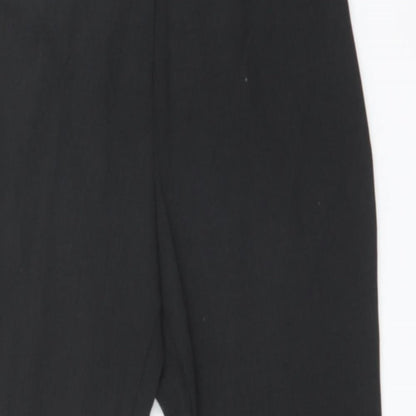 Womens UK Size 14 M&S Regular Fit Dress Pants Grey Trousers