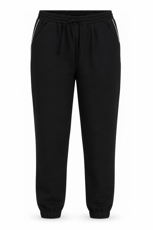 Womens UK Size 12 INTUITION Regular Fit Jogger Black Trousers