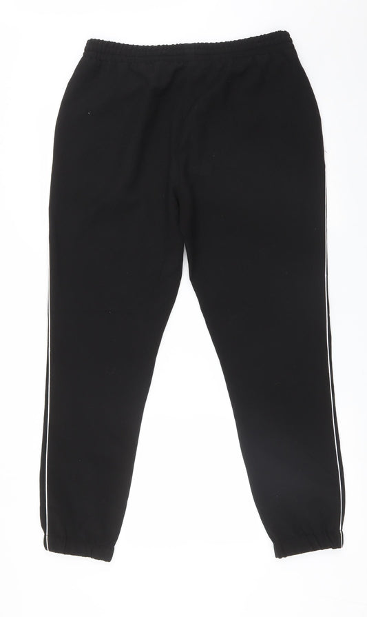 Womens UK Size 12 INTUITION Regular Fit Jogger Black Trousers