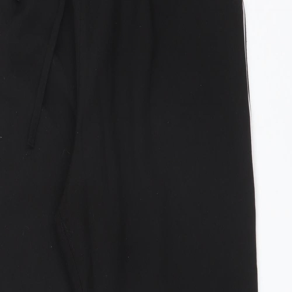Womens UK Size 12 INTUITION Regular Fit Jogger Black Trousers