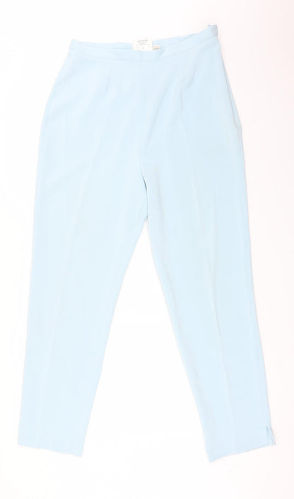 Kaleidoscope Womens Blue  Polyester Dress Pants Trousers Size 16 L30 in Regular