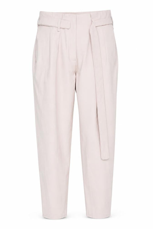 Womens UK Size S Boohoo Regular Fit Carrot Pink Trousers