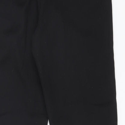 TU Womens Black  Polyester Dress Pants Trousers Size 12 L26 in Regular
