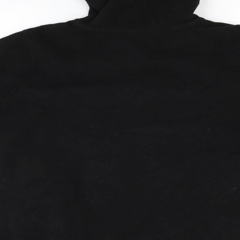 Au Lieu Womens Black   Overcoat Coat Size M